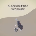 AJ040 Black Golf Bag 